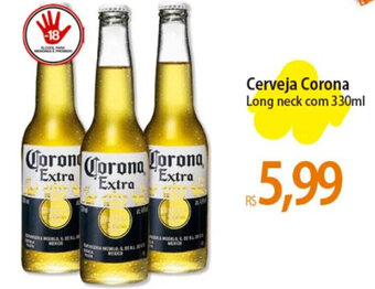 Atacadão Cerveja Corona Long neck com 330ml oferta