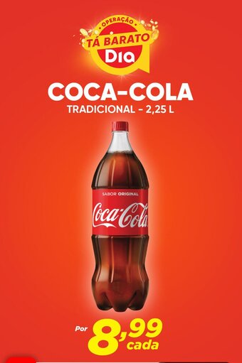 Dia COCA-COLA TRADICIONAL - 2,25 L oferta