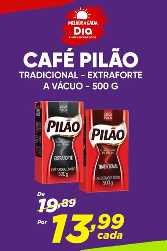Dia CAFÉ PILÃO TRADICIONAL - EXTRAFORTE A VÁCUO - 500 G oferta