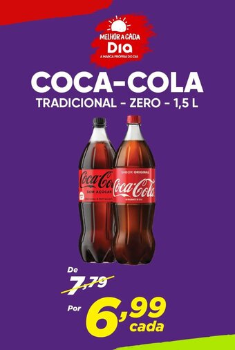 Dia COCA-COLA TRADICIONAL - ZERO - 1,5 L oferta