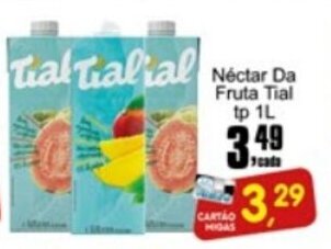 Higa's Supermercado Nectar Da Fruta Tial tp 1L oferta