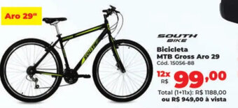 SOUTH BIKE Bicicleta MTB Gross Aro 29