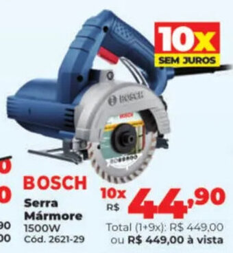 Lojas Becker BOSCH Serra Mármore oferta