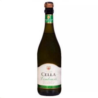 Vinho branco cella 750ml lambrusco