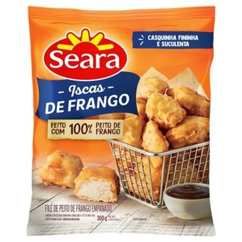 Supermercados Queiroz Empanado de frango peito em iscas seara 300g oferta