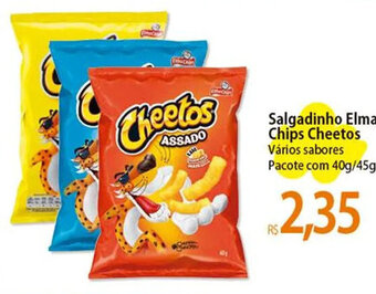 Atacadão Salgadinho Elma Chips Cheetos Vários sabores Pacote com 40g/45g oferta