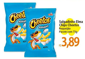 Atacadão Salgadinho Elma Chips Cheetos Requeijão Pacote com 75g oferta