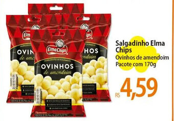 Atacadão Salgadinho Elma Chips Ovinhos de amendoim Pacote com 170g oferta