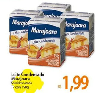 Atacadão Leite Condensado Marajoara Semidesnatado TP com 198g oferta