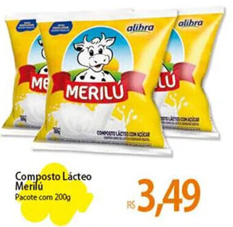 Atacadão Composto Lácteo Merilú Pacote com 200g oferta