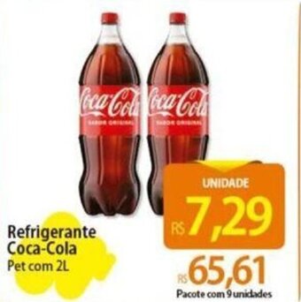 Atacadão Refrigerante Coca-Cola Pet com 2L oferta
