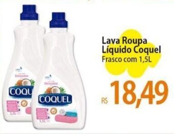 Lava Roupa Líquido Coquel Frasco com 1,5L