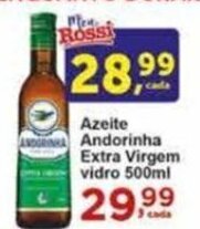 Rossi Supermercado Azeite Andorinha Extra Virgem vidro 500ml oferta
