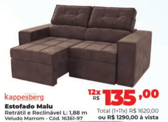 Lojas Becker Kappesberg Estofado Malu oferta