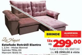 Lojas Becker Estofado Retrátil Elantra oferta