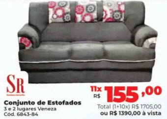 Lojas Becker SR Conjunto de Estofados oferta