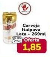 Nagumo Cerveja Itaipava Lata - 269ml oferta