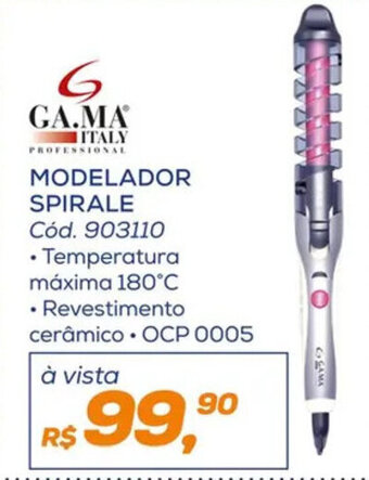 GA.MA MODELADOR SPIRALE Cód. 903110