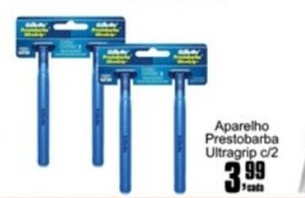 Higa's Supermercado Aparelho Prestobarba Ultragrip c/2 oferta