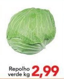 Repolho verde kg