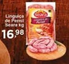 Rossi Supermercado Linguiça de Pernil Seara kg oferta