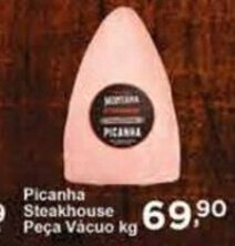 Rossi Supermercado Picanha Steakhouse Peça Vácuo kg oferta