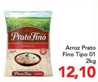 Arroz Prato Fino Tipo 01 2kg