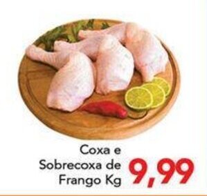 Supermercados Joanin Coxa e Sobrecoxa de Frango Kg oferta