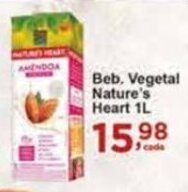 Rossi Supermercado Beb. Vegetal Nature's Heart 1L oferta