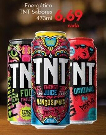 Energético TNT Sabores 473ml