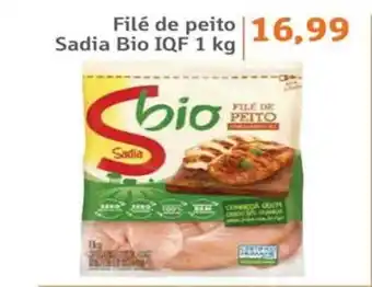 Sonda Filé De Peito Sadia Bio Iqf 1kg oferta