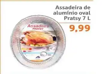 Asadeira De Alumínio Oval Pratsy 7L