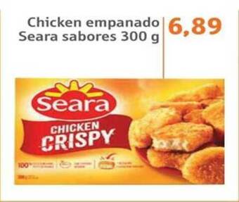 Sonda Chicken Empanado Seara Sabores 300g oferta
