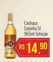 Cachaça Caninha 965ml Selecao