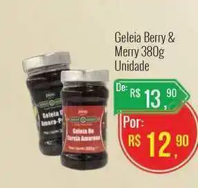 Mart Minas Geleia Berry & Merry 380g unidade oferta