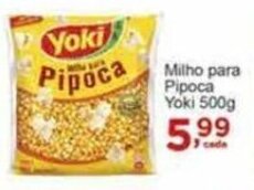 Milho para Pipoca Yoki 500g