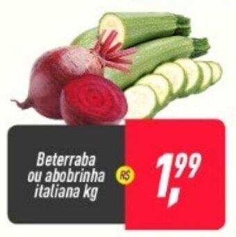 Frangolândia Beterraba ou abobrinha italiana 1kg oferta