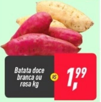 Frangolândia Batata Doce Branca ou rosa 1kg oferta