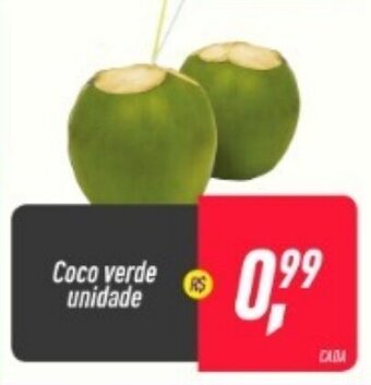 Frangolândia Coco verde unidade oferta