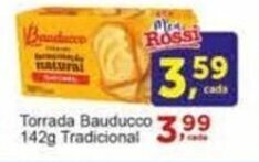 Rossi Supermercado Torrada Bauducco 142g Tradicional oferta