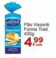 Rossi Supermercado Pão Visconti Forma Trad. 400g oferta