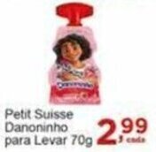 Rossi Supermercado Petit Suisse Danoninho para Levar 70g oferta