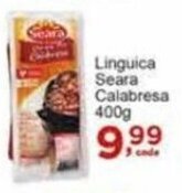Rossi Supermercado Linguica Seara Calabresa 400g oferta