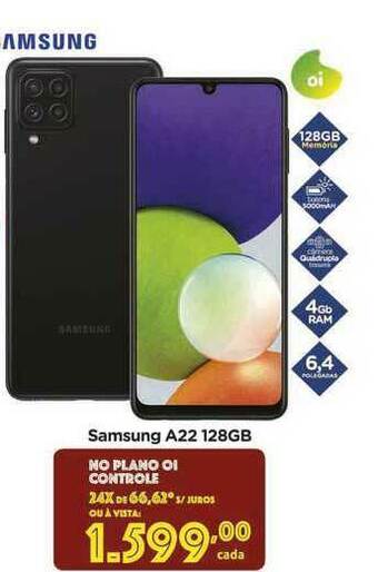 Carrefour Samsung A22 128gb oferta
