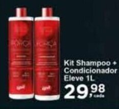 Rossi Supermercado Kit Shampoo+ Condicionador Eleve 1L oferta