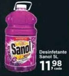 Rossi Supermercado Desinfetante Sanol 5L. oferta