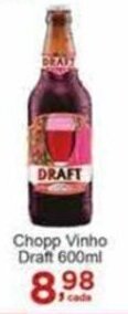 Rossi Supermercado Chopp Vinho Draft 600ml oferta