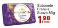 Rossi Supermercado Sabonete Francis Suave 85g oferta