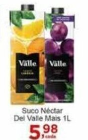 Rossi Supermercado Suco Néctar Del Valle Mais 1L oferta
