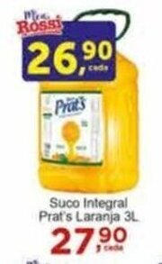 Suco Integral Prat's Laranja 3L